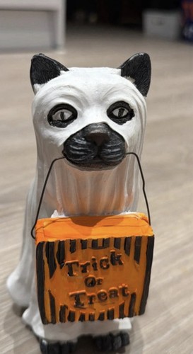 Spooky ghost cat figure for - ghost,