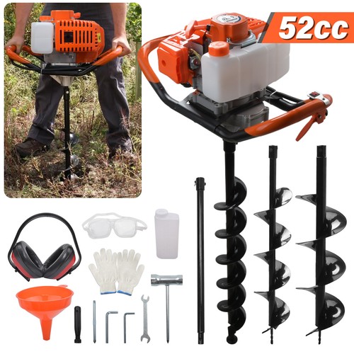 52cc petrol post hole - 52cc,