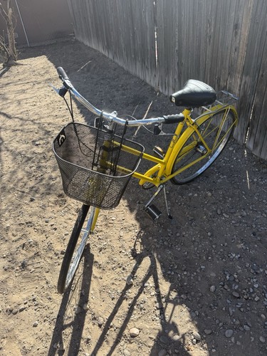 Raleigh yellow 26in cruiser - raleigh,