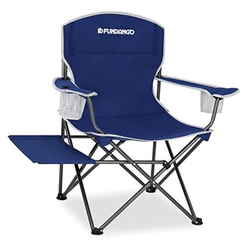 Folding padded camping - camping, chair