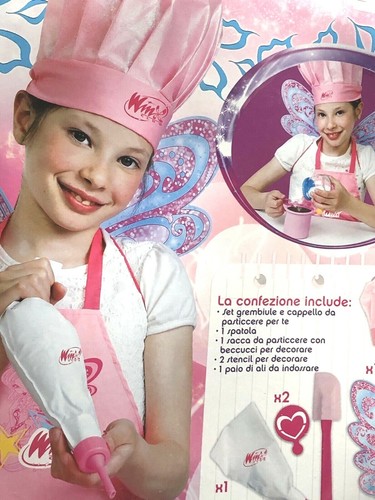 Girls cooking set chef - girls, winx