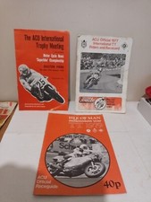  The ACU International Moter Cycle 3 programmes 1973..77..79