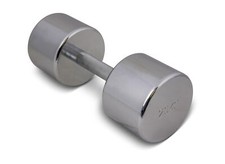 Chromed dumbbells fitness - dumbbells,