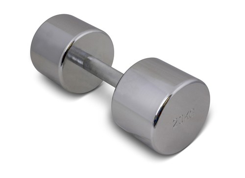 Chromed dumbbells fitness - chromed,