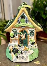 Blue Sky Clayworks St Patrick’s THE DRUNKEN LEPRECHAUN Candle House NEW