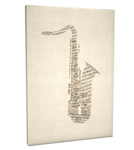 Saxophone old sheet - old,