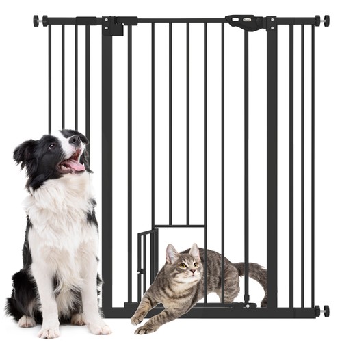 Pawhut extra tall dog - dog, gate