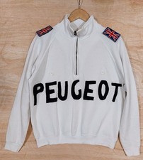 Tom Simpson Tribute Peugeot Long Sleeved Cycling Top Size M 