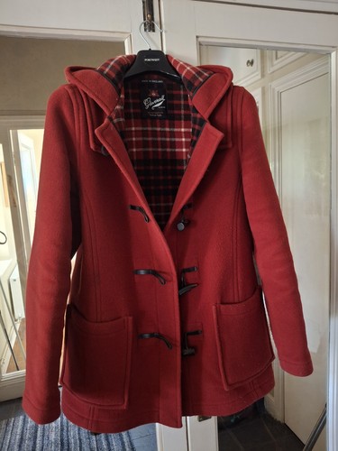 Gloverall red dufflecoat size - dufflecoat,