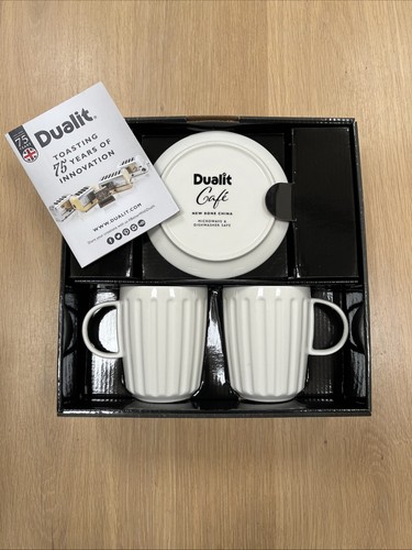 Pair dualit latte coffee - a,