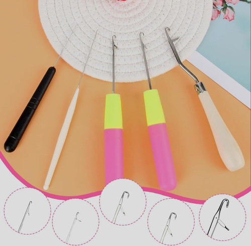 5pcs latch hook crochet - 5pcs,