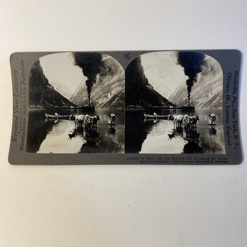 Antique stereoview card - antique,