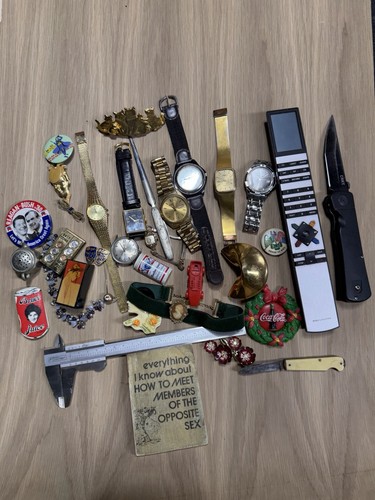 Junk lot watches knives - lot,