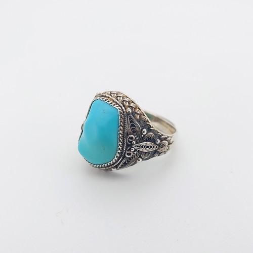 Vintage turquoise silver - vintage,