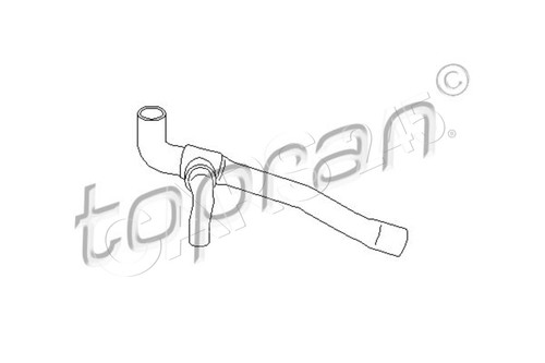 Radiator coolant hose pipe - radiator,