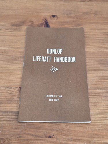 Vintage dunlop liferaft - dunlop,