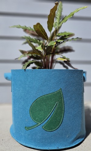 Light weight fabric - pots,, 2