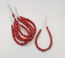 Natural Red Coral Undyed Loose