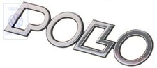 VW Polo 6N Badge Inscription Rear Chrome Brand New Reproduction OEM Part