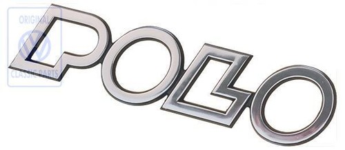 Polo badge inscription - vw, 6n
