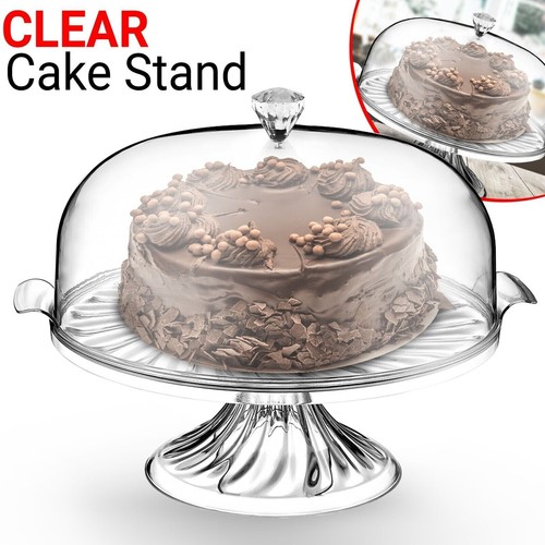 Large cake stand - with, dome