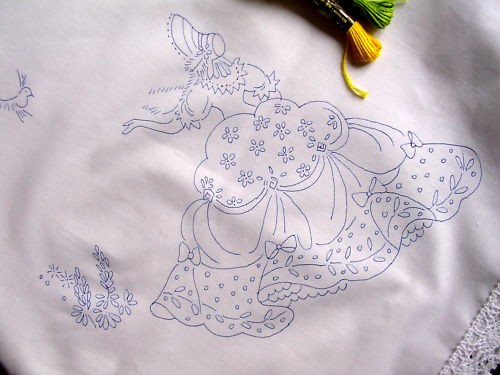 Tablecloth embroider - tablecloth, to