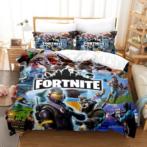 Game quilt duvet cover set - 3d,