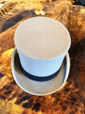 Christy Grey Felt Top Hat