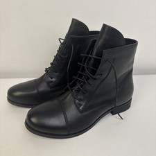  Sketchers Black Leather Women