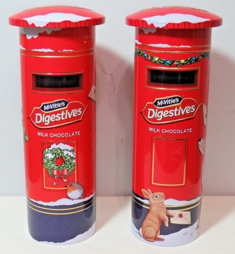 Christmas biscuit tins - 2,