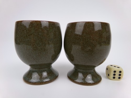 Denby greystone egg cups - greystone,