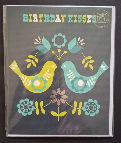 Birthday kisses love birds - birthday,