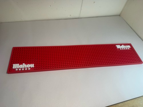 Mahou lager beer rubber bar - lager,