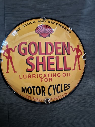 Vintage style golden shell - vintage,