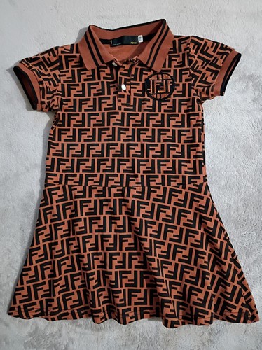 Fendi girl double logo - girl's,