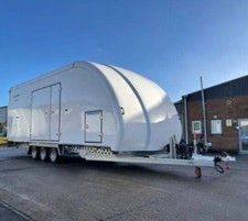 WOODFORD COVERED CAR TRAILER