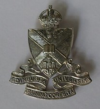 Edinburgh University Officer Training Corps OTC Cap Badge