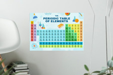 Periodic table with - , elements