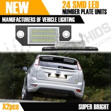 2x LED Number License Plate