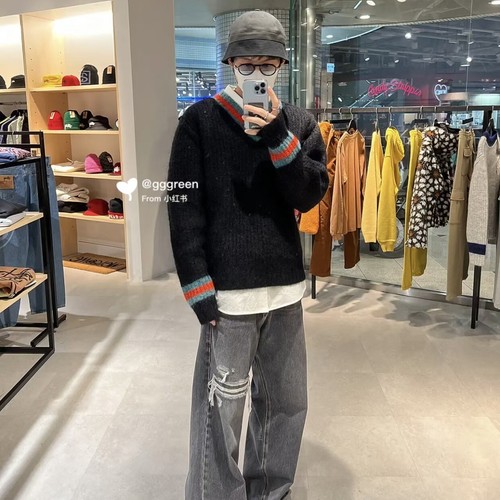 Stussy mohair tennis - tennis, sweater