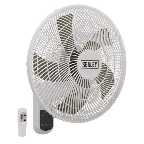 Wall fan with remote - 18",