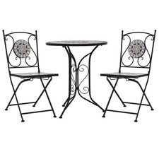 3 Piece Mosaic Bistro Set