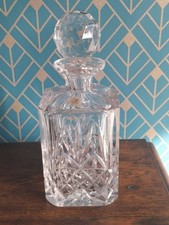 Square Crystal  Decanter
