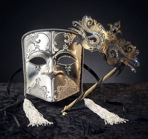 Signed zerman venetian mask - signed,