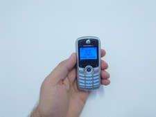 Rare Motorola C123 (Unlocked) Mobile Phone simple basic classic elders tough