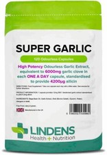 **SUPER Strength GARLIC 6000mg
