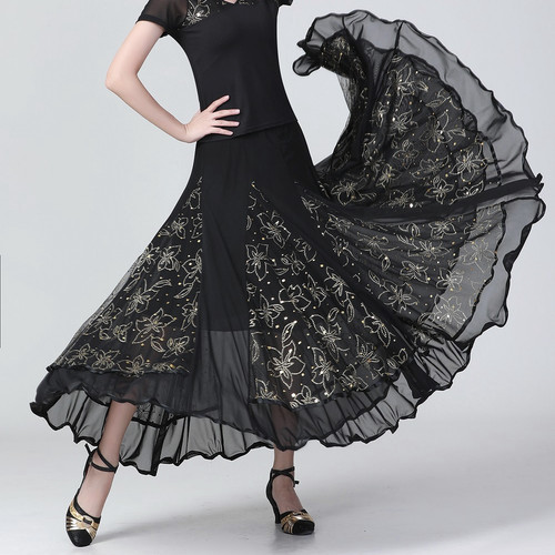 Ladies ballroom skirt - ladies,