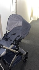 Ickle Bubba Pushchair Good Condtion Blue And Grey Used A Few Times Has Rainshade