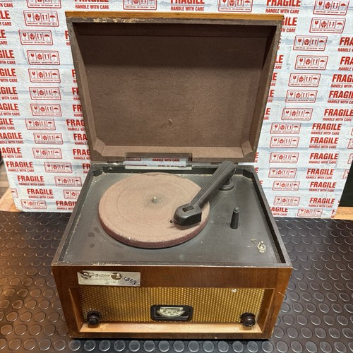 Vintage wooden record - vintage,