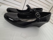 Black Patent Leather Ladies